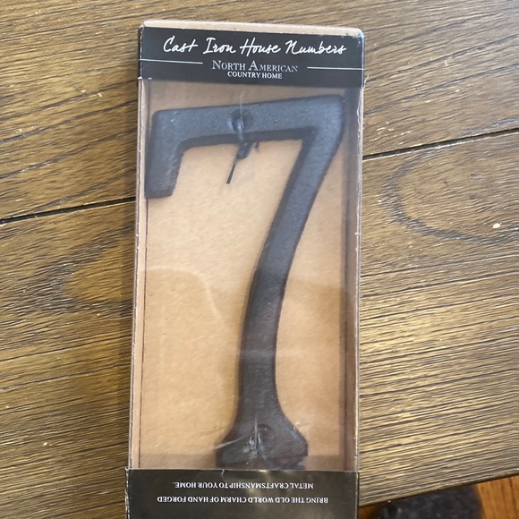 Other - Cast iron house numbers